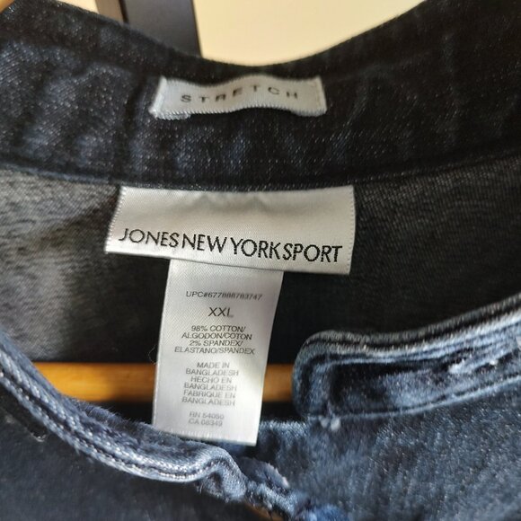 Jones New York Jean Jacket Size XXL - Picture 2 of 3